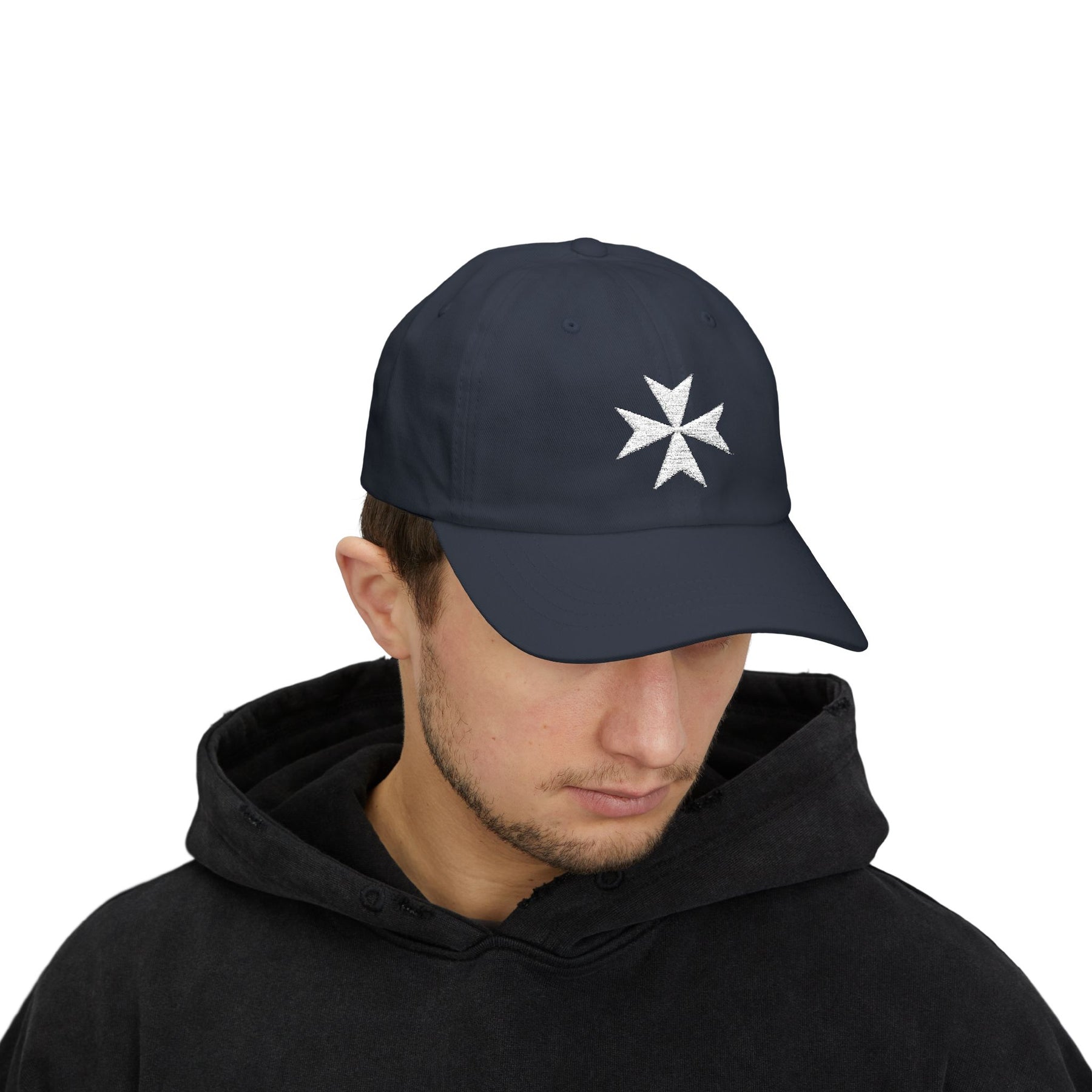 Order Of Saint Lazarus Baseball Cap - Cotton Various Colors Lazarus Emblem - Bricks Masons