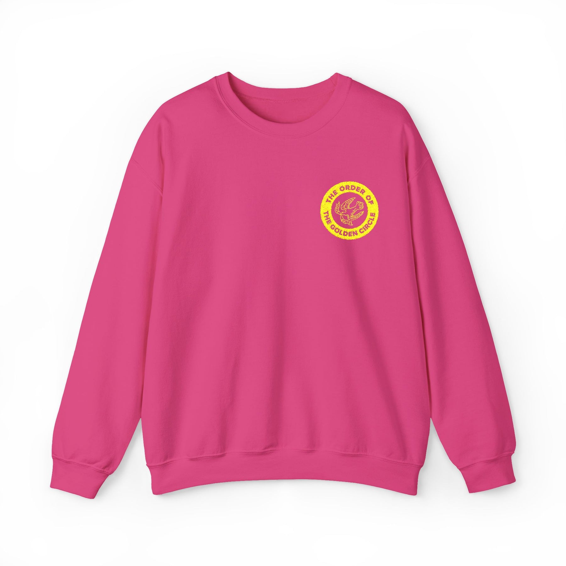 Order of the Golden Circle Sweatshirt - Crewneck Embroidered Front Design - Bricks Masons