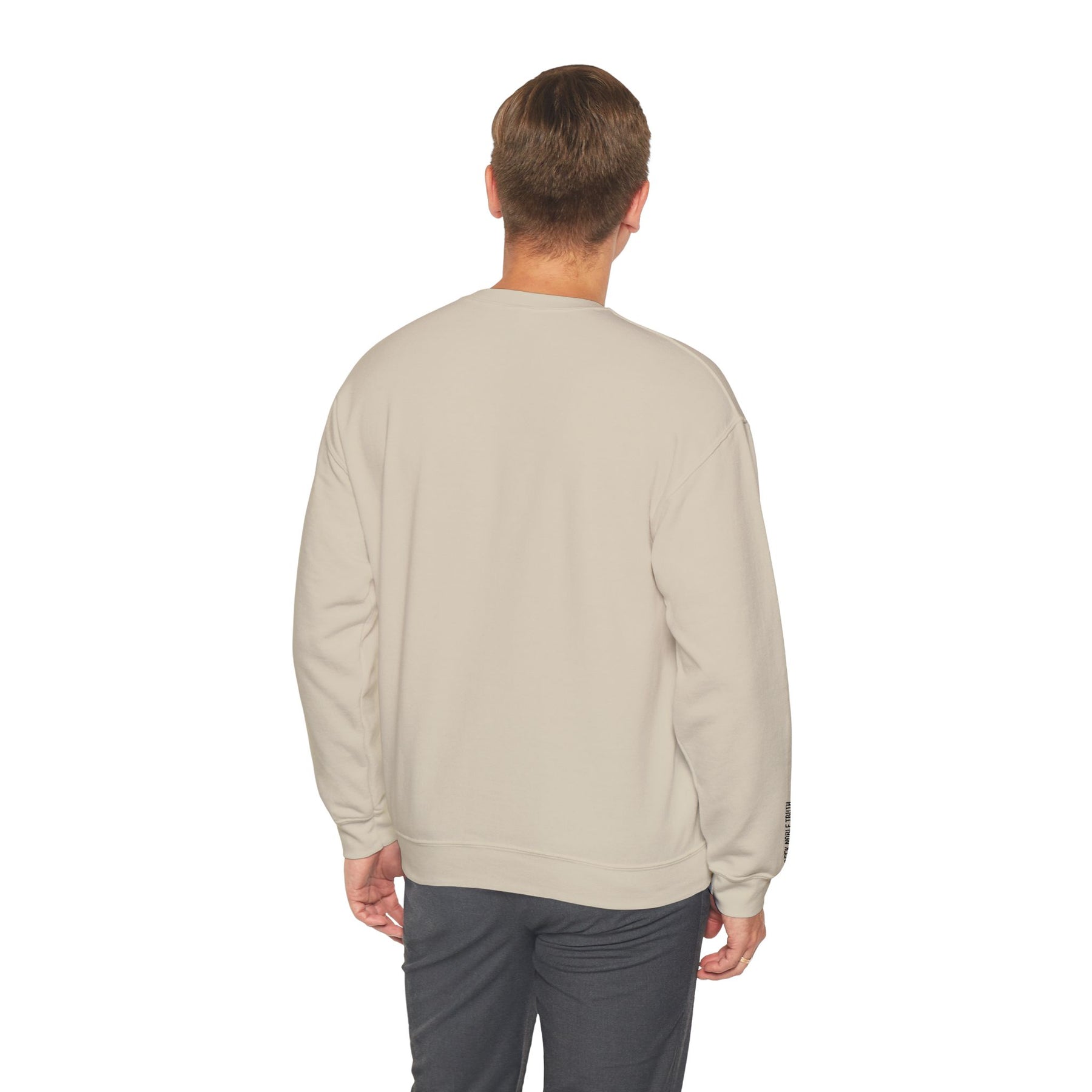 Master Mason Blue Lodge Sweatshirt - Wisdom Front & Sleeves Embroidery - Bricks Masons