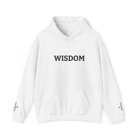 Master Mason Blue Lodge Hoodie - Wisdom Front & Sleeves Embroidery - Bricks Masons
