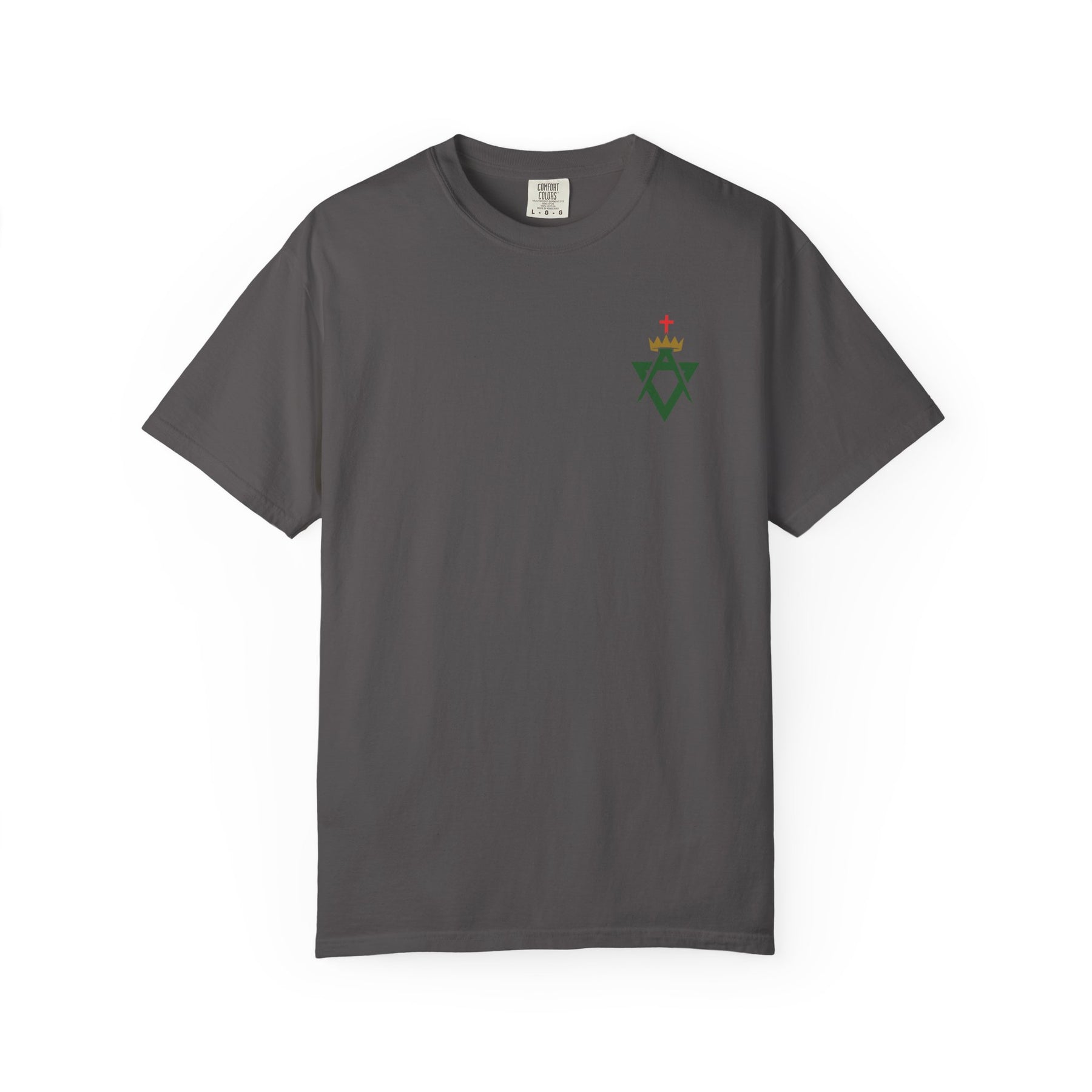 Allied Masonic Degrees T-Shirt - Cotton Garment-Dyed Tee Various Colors - Bricks Masons
