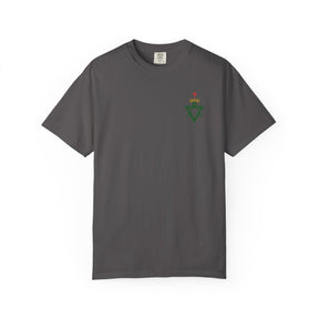 Allied Masonic Degrees T-Shirt - Cotton Garment-Dyed Tee Various Colors - Bricks Masons