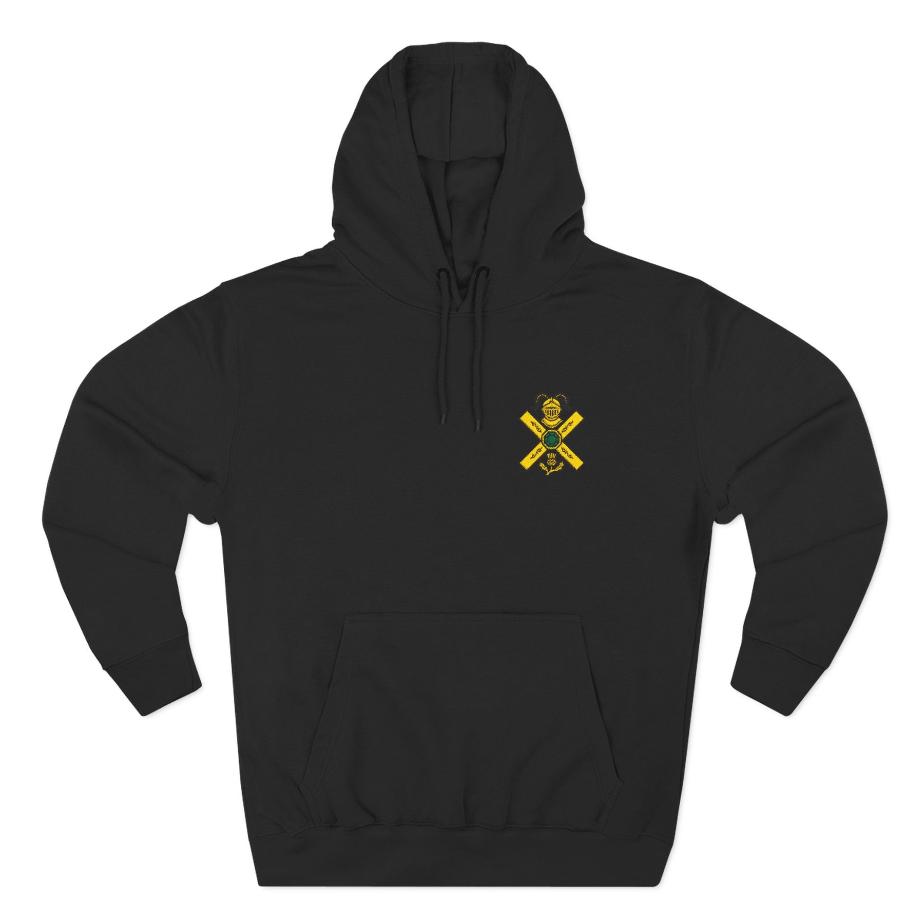 Knights of St. Andrew Hoodie - Three-Panel Fleece Signature Front Detail - Bricks Masons