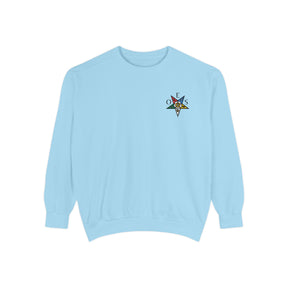 OES Sweatshirt - Star Emblem Embroidery - Bricks Masons