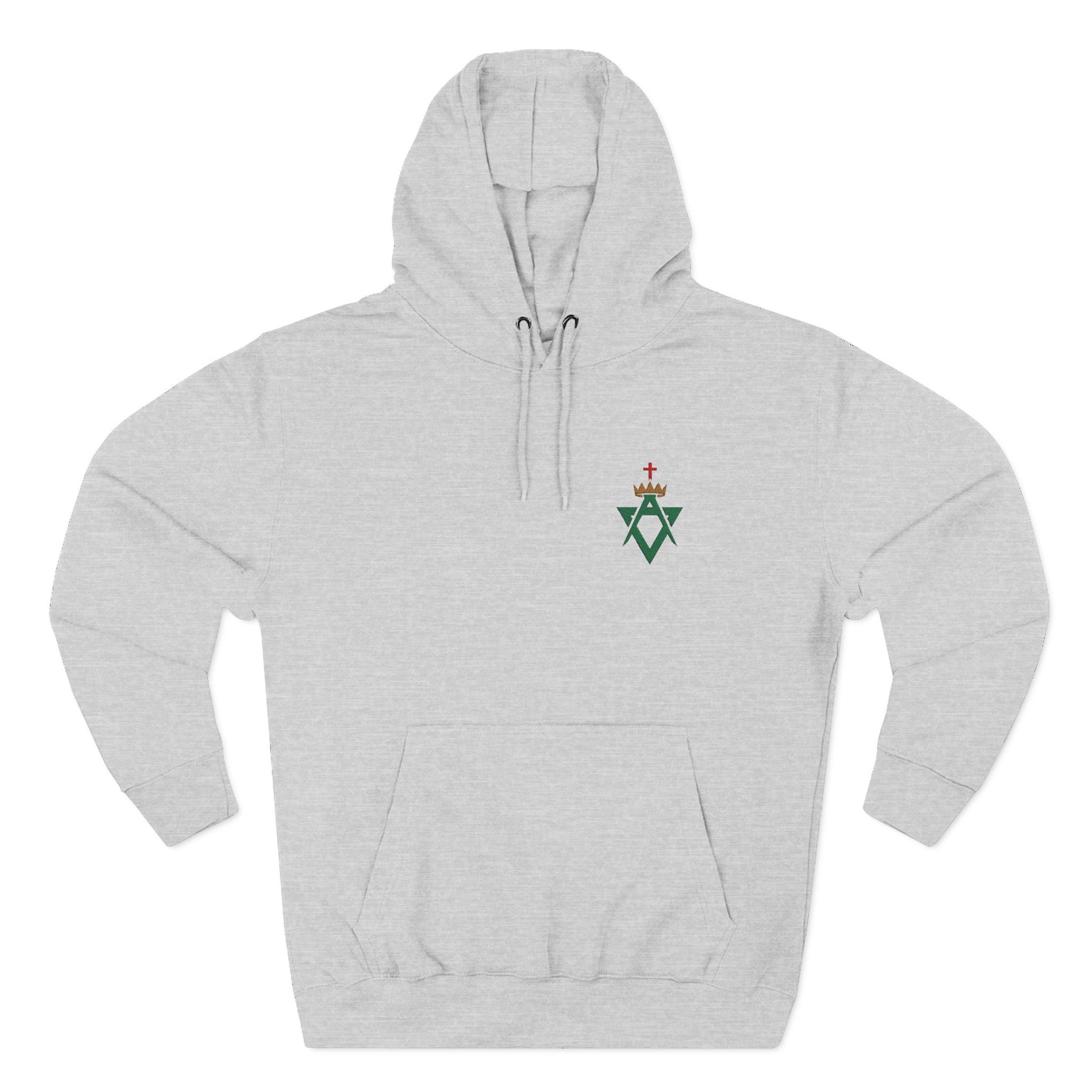 Allied Masonic Degrees Hoodie - Embroidered AMD Emblem - Bricks Masons