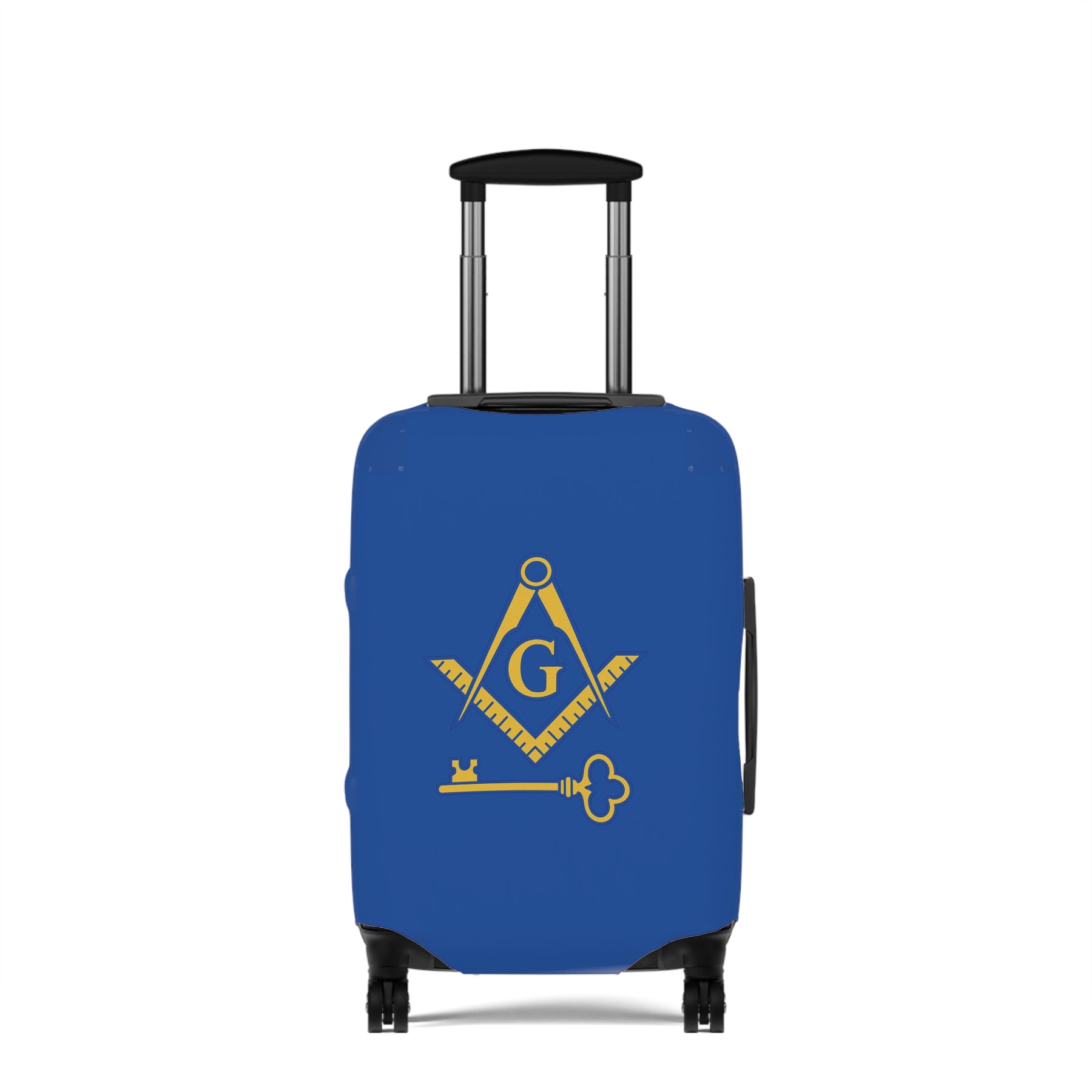 International Masons Luggage Cover - Square & Compass G with Key Emblem