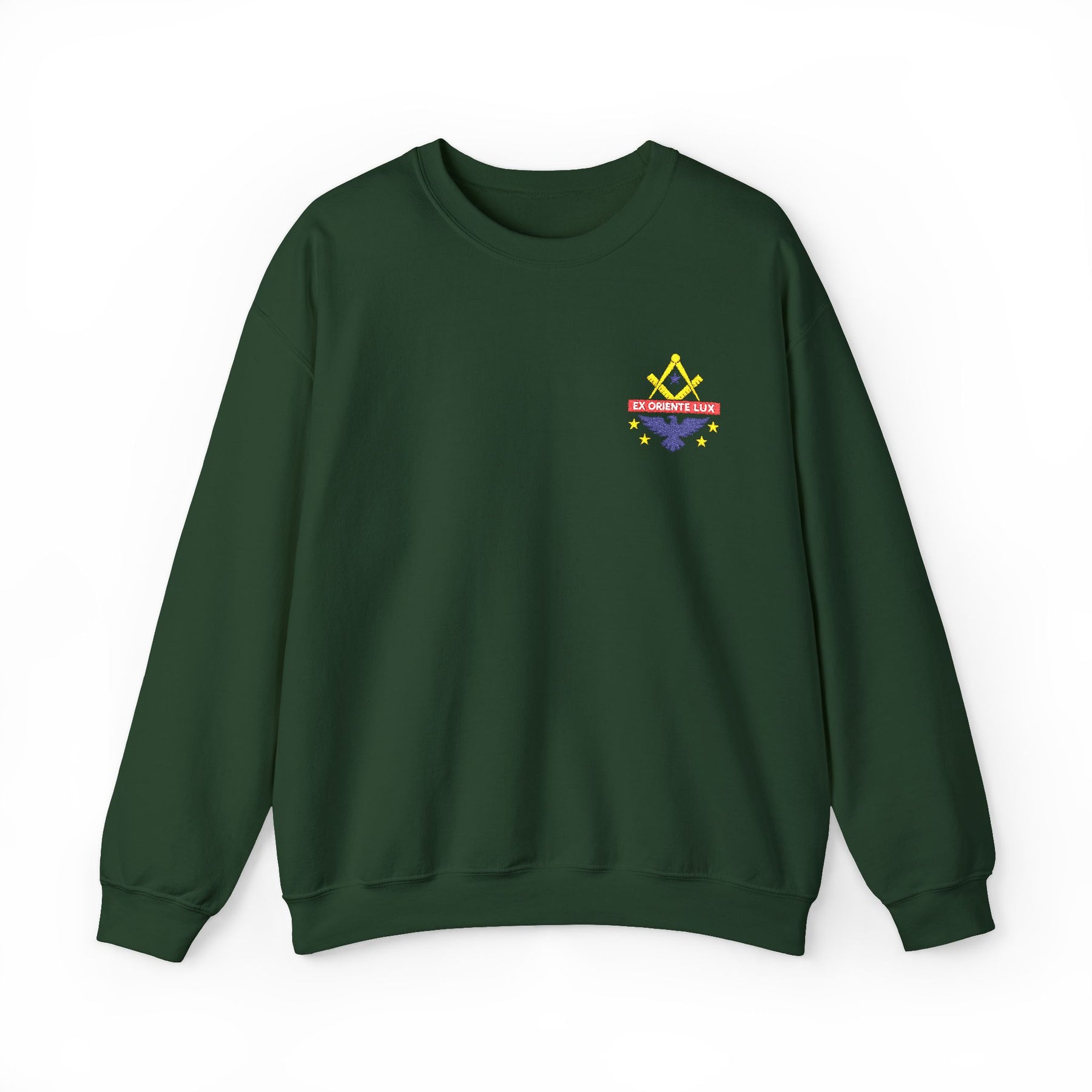 National Sojourners Sweatshirt - Embroidered Crewneck Style - Bricks Masons