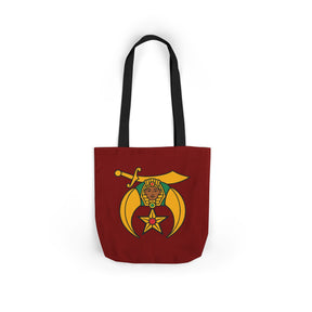 Daughters of Sphinx Tote Bag - Maroon Polyester - Bricks Masons