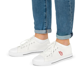 Red Branch of Eri Sneaker - Low Top Sneaker Black & White Gold Red Branch - Bricks Masons