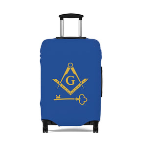 International Masons Luggage Cover - Square & Compass G with Key Emblem
