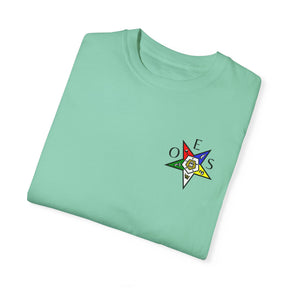 OES T-Shirt - Garment-Dyed Tee OES Star Various Colors - Bricks Masons