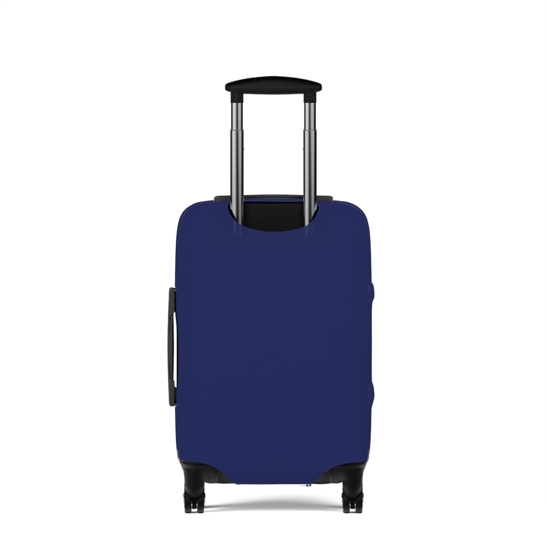 Master Mason Blue Lodge Luggage Cover - Blue with Silver Square & Compasses Emblem