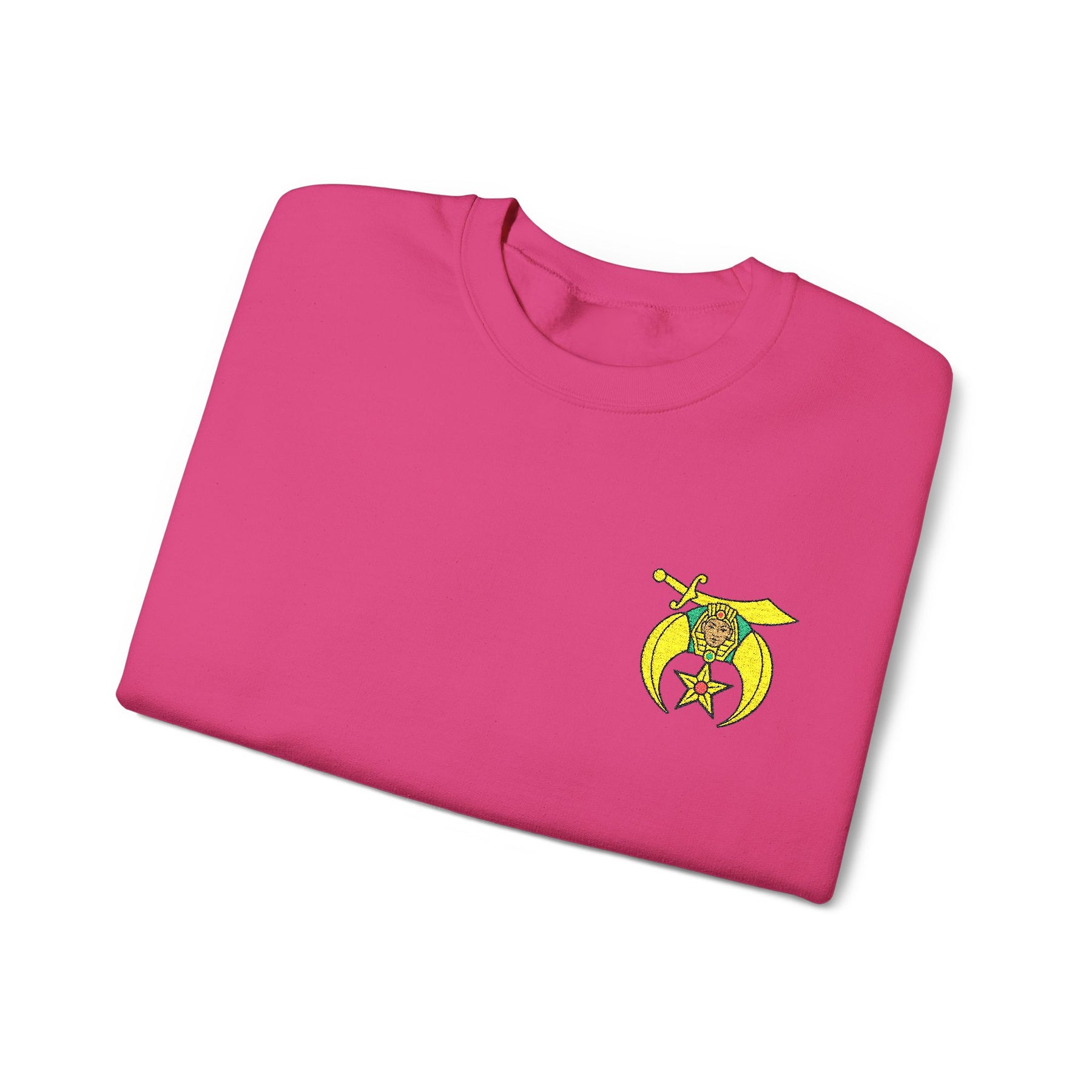Daughters of Sphinx Sweatshirt - Crewneck Embroidered Emblem - Bricks Masons