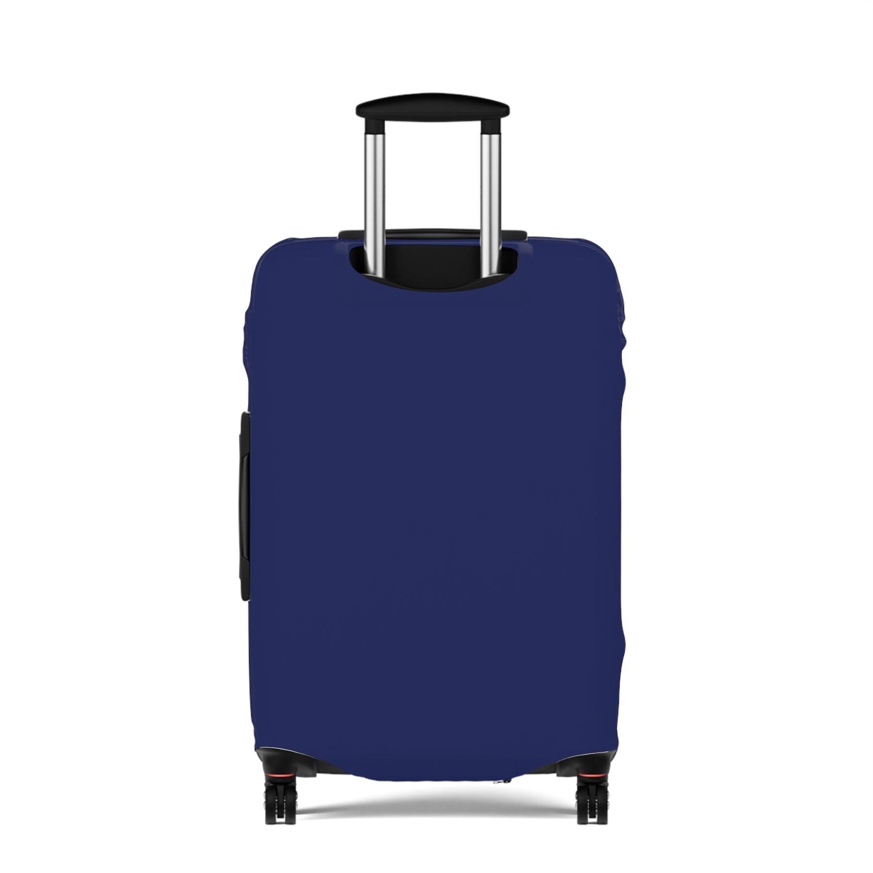 Master Mason Blue Lodge Luggage Cover - Blue with Silver Square & Compasses Emblem