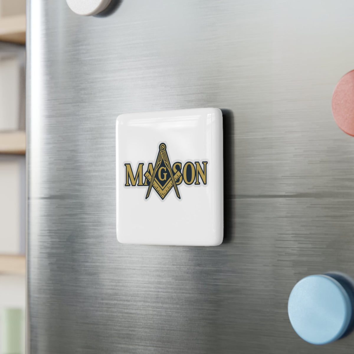 Magnet - Funny Fitness Magnet, Brother Do You Even Compass? - Bricks Masons