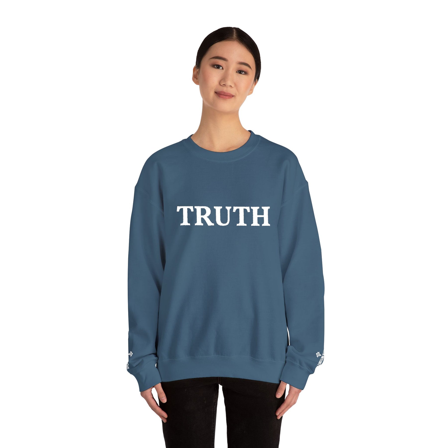 Master Mason Blue Lodge Sweatshirt - - Bricks Masons