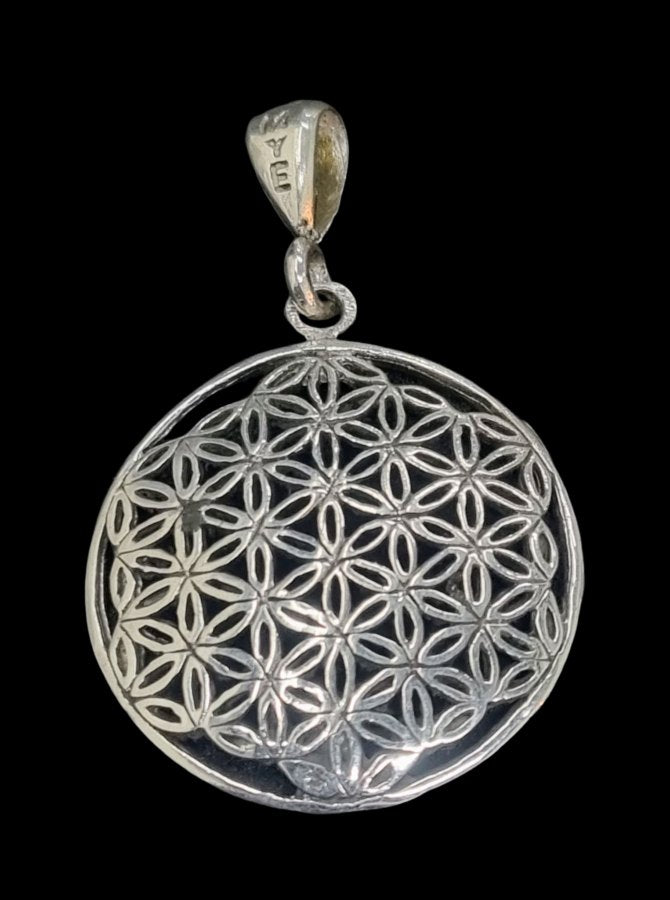 Kabbalah Flower of Life Pendant in Silver 2.5 cm 5 g Art 188 - Bricks Masons