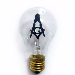 Master Mason Blue Lodge Light Bulb - Pack of 2 Altar Lightbulbs