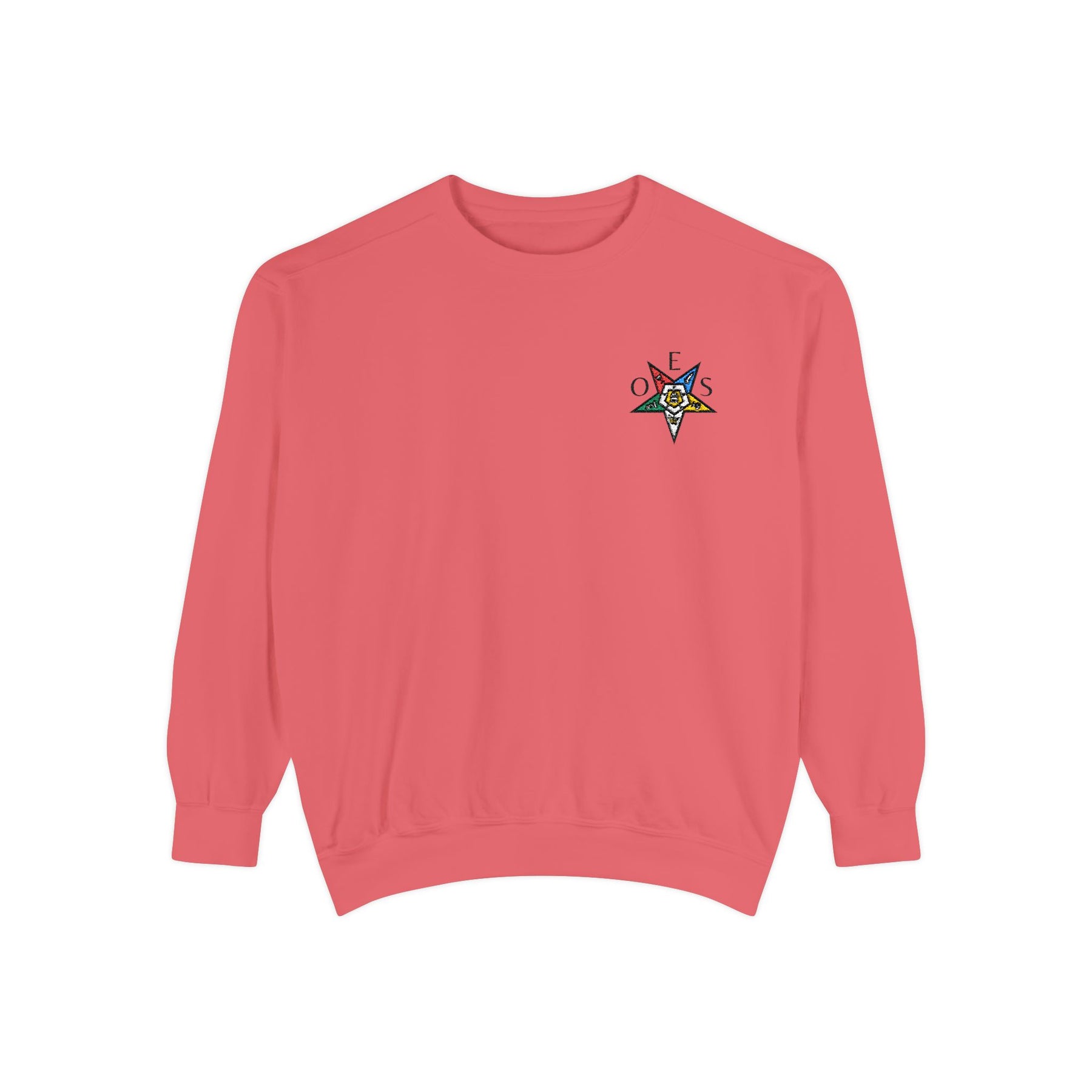 OES Sweatshirt - Star Emblem Embroidery - Bricks Masons