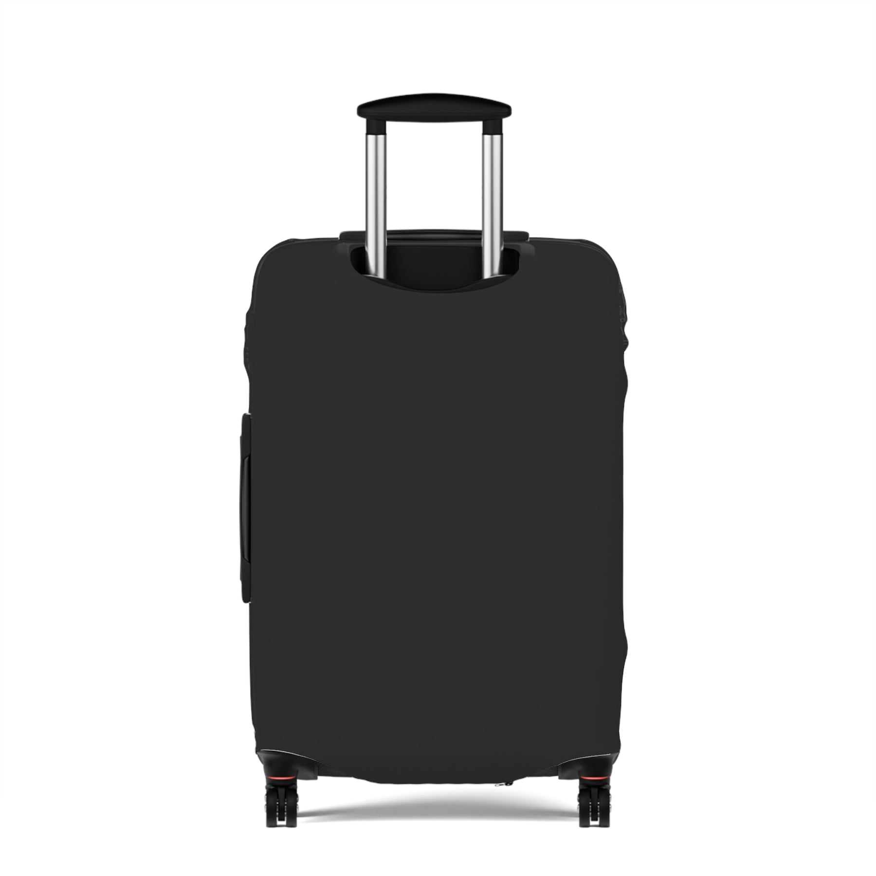 Master Mason Blue Lodge Luggage Cover - Gold Square & Compass G with Custom Text