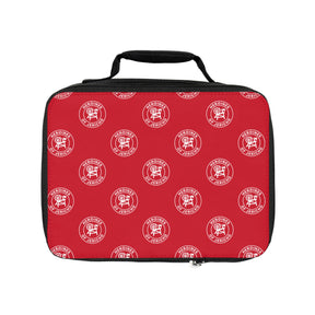 Heroines of Jericho Lunch Bag - Red & White Fully Insulated - Bricks Masons