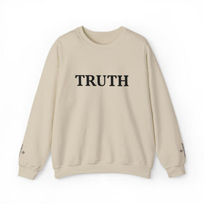 Master Mason Blue Lodge Sweatshirt - Truth Front & Sleeves Embroidery - Bricks Masons