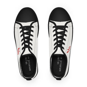 Red Branch of Eri Sneaker - Low Top Sneaker Black & White Gold Red Branch - Bricks Masons