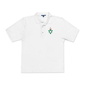 Allied Masonic Degrees Polo Shirt - Embroidered AMD Emblem Various Colors - Bricks Masons