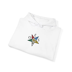 OES Hoodie - Soft Cotton Poly Blend Embroidered Chest - Bricks Masons