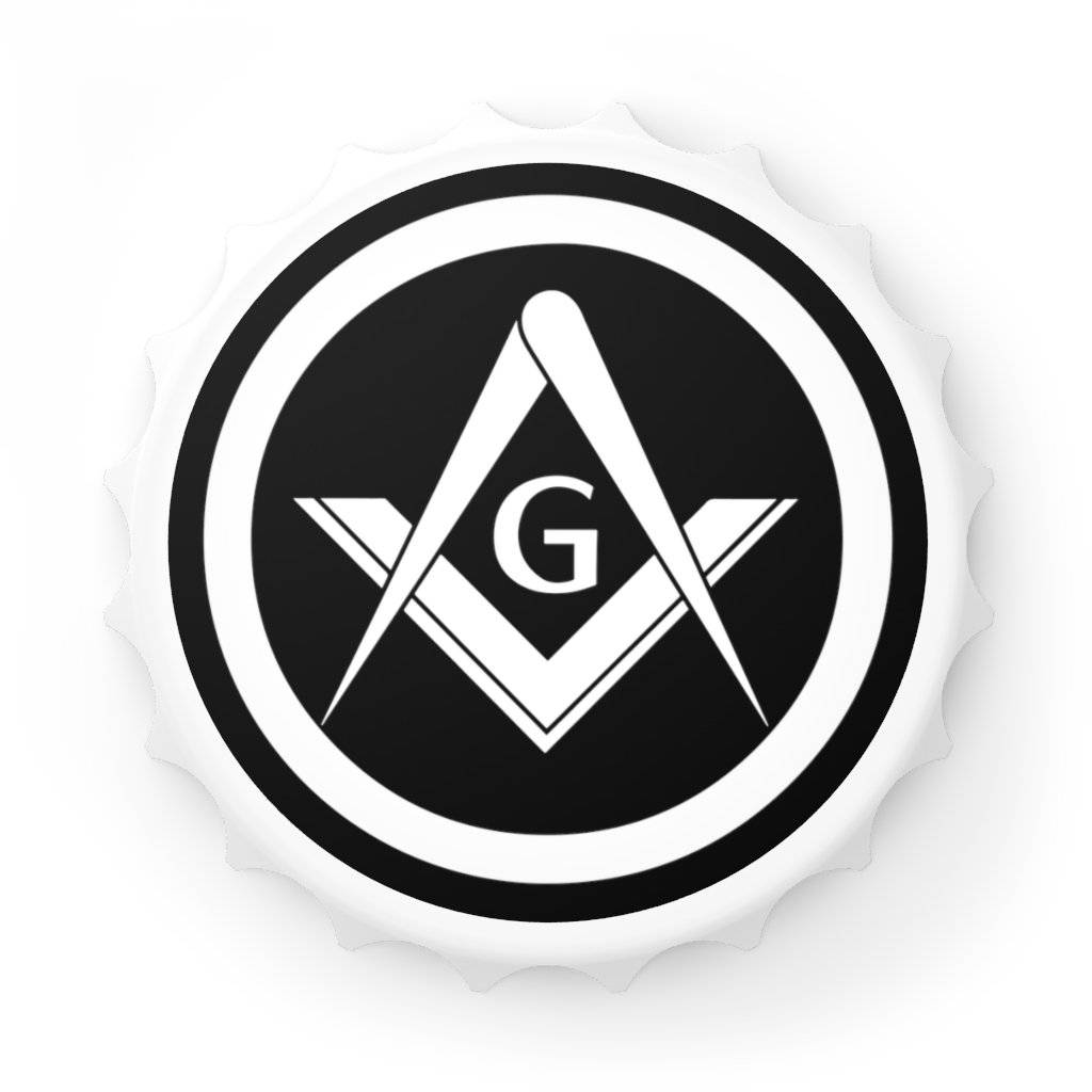 Master Mason Blue Lodge Bottle Opener - Square & Compass G