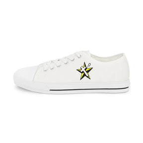 The Order of the White Shrine of Jerusalem Sneaker - Low Top Sneaker Black & White - Bricks Masons