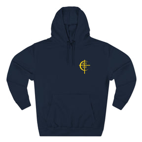 Council of Crusaders Hoodie - Front Cross Embroidery - Bricks Masons