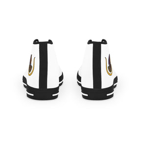 DOI Sneaker - High Top Black & White Sole - Bricks Masons