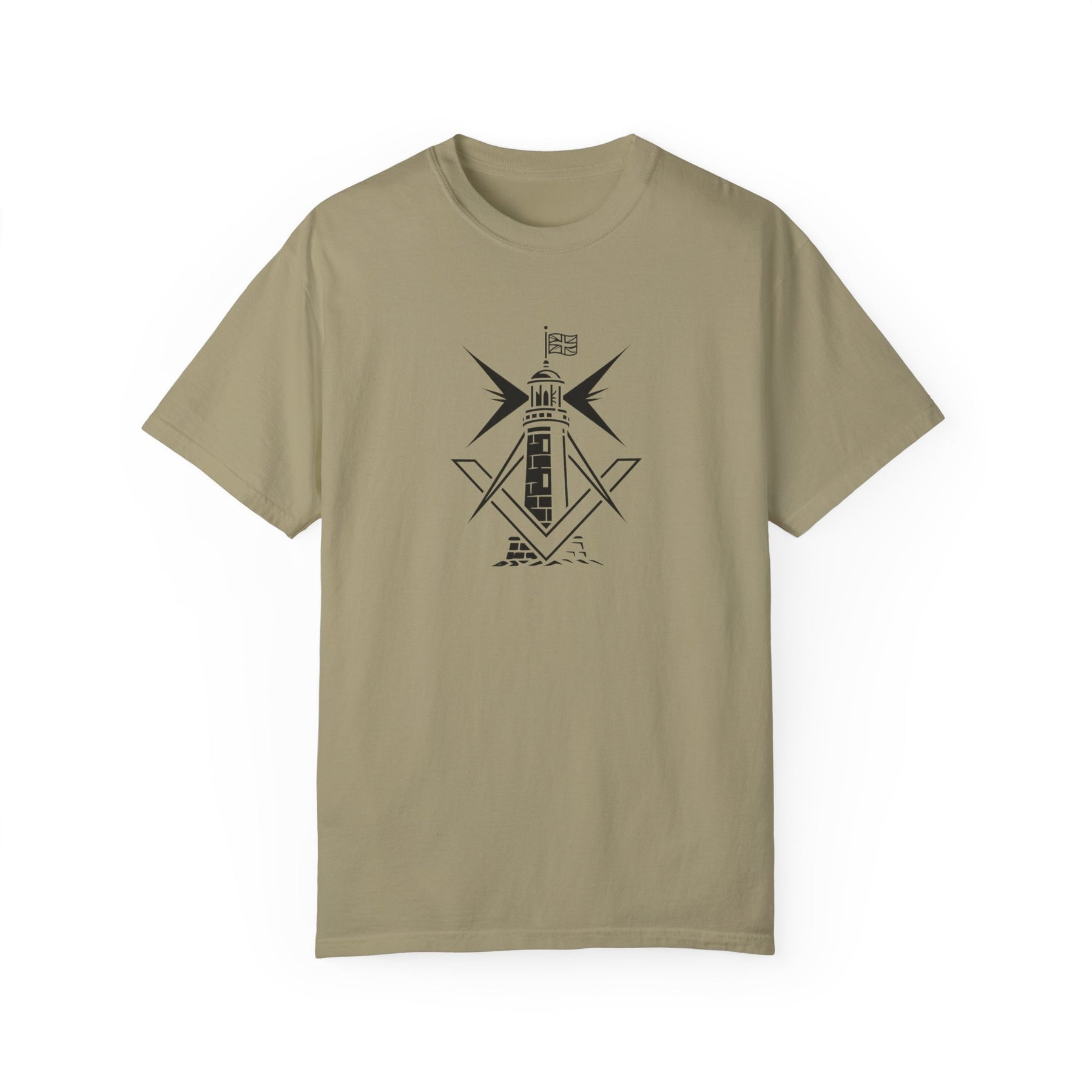 Master Mason Craft T-Shirt - United Kingdom Beacon of Brotherhood - Bricks Masons
