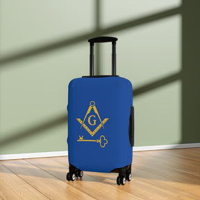 International Masons Luggage Cover - Square & Compass G with Key Emblem