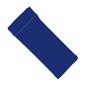 Master Mason Blue Lodge Glasses Case - Blue Soft Neoprene With Silver Square & Compass