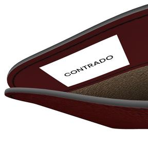 Master Mason Blue Lodge Glasses Case - Burgundy Nappa Leather To See Is To Know