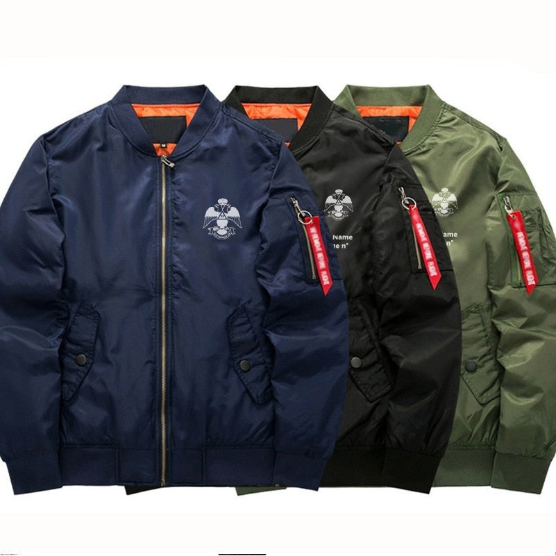 32nd Degree Scottish Rite Jacket - Wings Down Various Colors