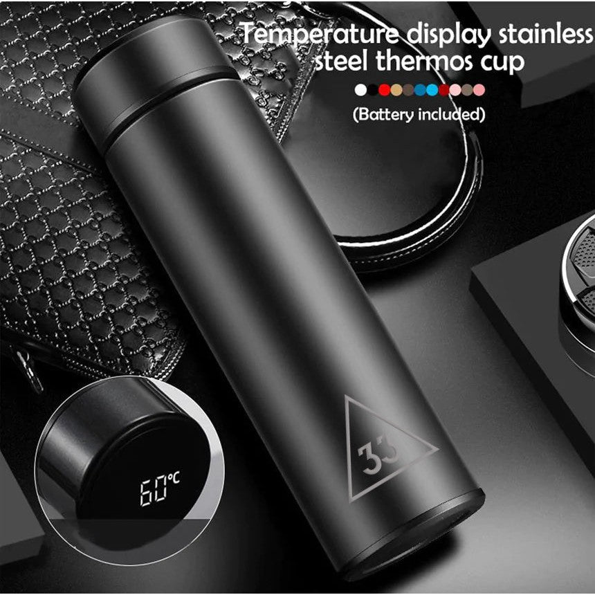 33rd Degree Scottish Rite Vacuum Flask - Various Colors