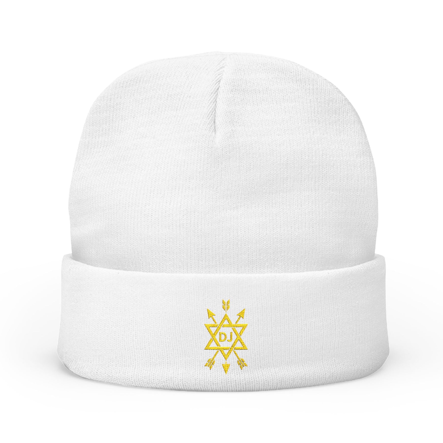 Order Of The Secret Monitor Beanie - Knit Embroidery Various Colors - Bricks Masons
