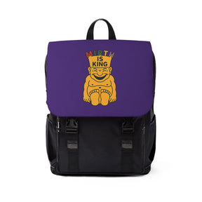 Royal Order of Jesters Backpack - Purple Mirth Is King - Bricks Masons