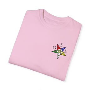 OES T-Shirt - Garment-Dyed Tee OES Star Various Colors - Bricks Masons