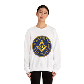 Master Mason Blue Lodge Sweatshirt - Square & Compasses with G Master of The Craft