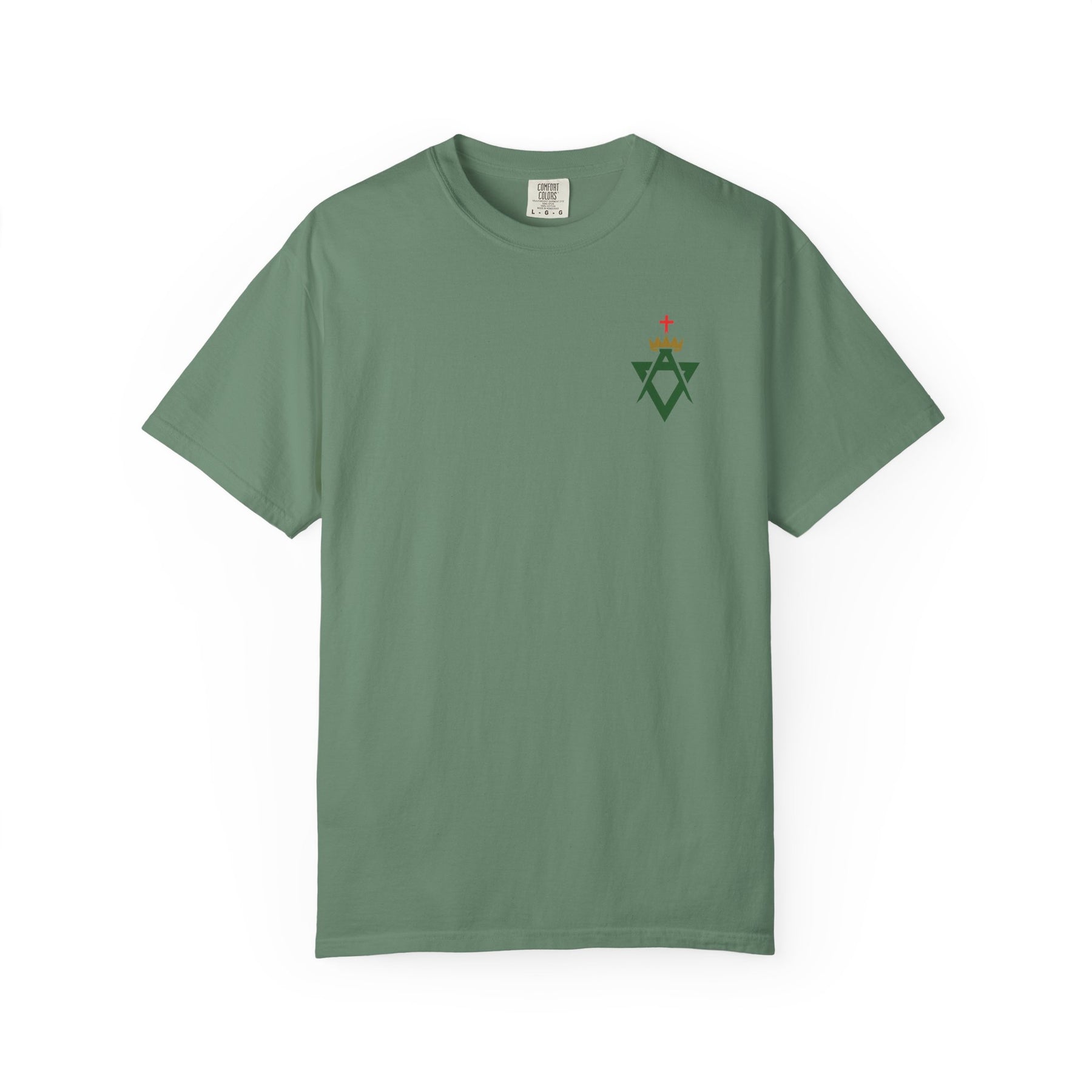 Allied Masonic Degrees T-Shirt - Cotton Garment-Dyed Tee Various Colors - Bricks Masons
