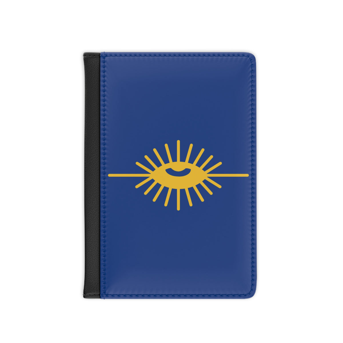 Knights of the All Seeing Eye Passport Cover - Blue PU Leather With  Inner Compartments - Bricks Masons