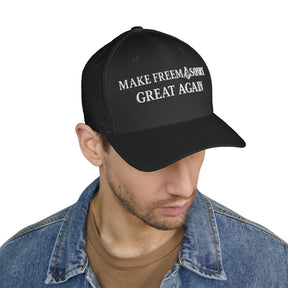 Master Mason Blue Lodge Baseball Cap - Embroidered Make Freemasonry Great Again - Bricks Masons