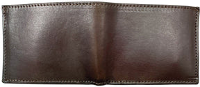 Shriners Wallet - Handcrafted Brown Leather Bifold Wallet