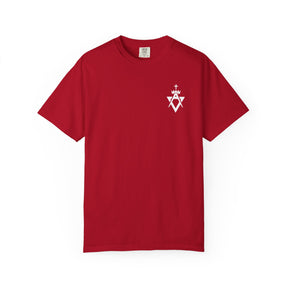 Allied Masonic Degrees T-Shirt - Cotton Garment-Dyed Tee Various Colors - Bricks Masons