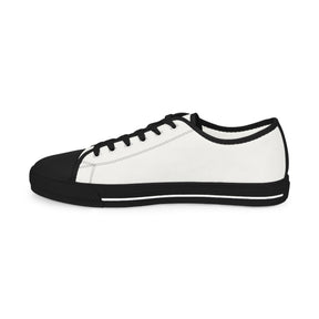 Royal Order of Scotland Sneaker - Low Top Sneaker Black & White Sole - Bricks Masons