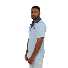 Men's Hawaiian Camp Shirt (AOP) - Bricks Masons